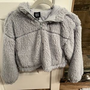 Cropped Urban Outfitters Sherpa